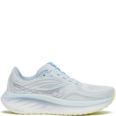 SAUCONY WOMENS POWER RUN LACE TRAINER - ICE BLUE